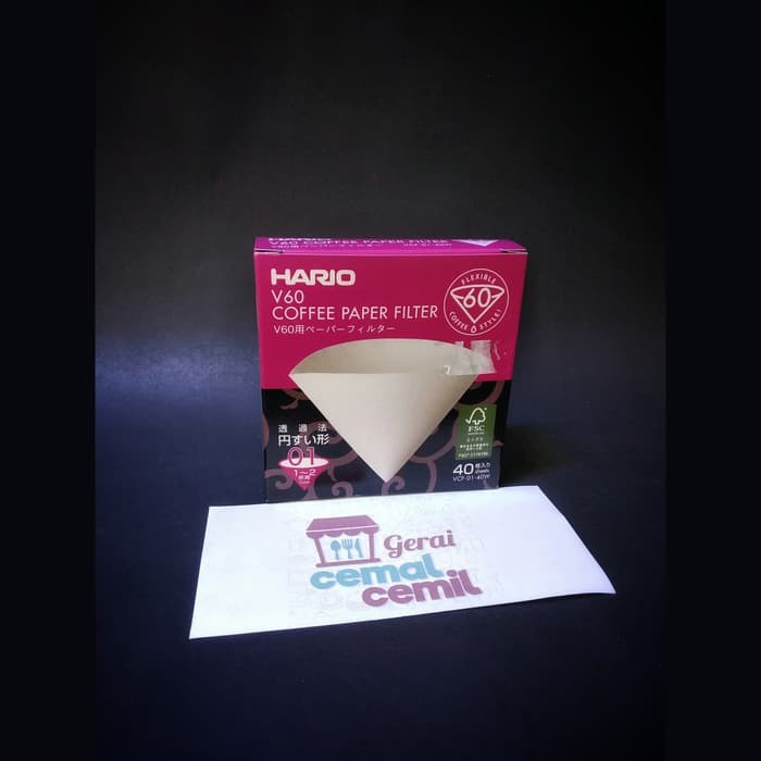 

Coffee Paper Filter V 60 Hario