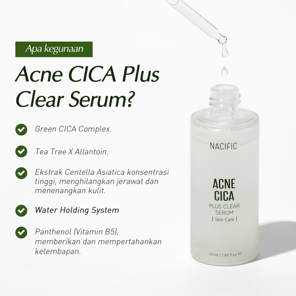 Nacific Acne Cica Plus Clear 2 SET (Serum + Toner)