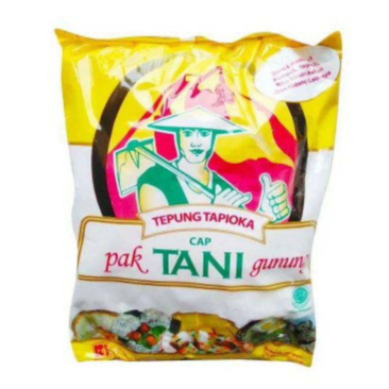 

TEPUNG TAPIOKA CAP PAK TANI 500 GR