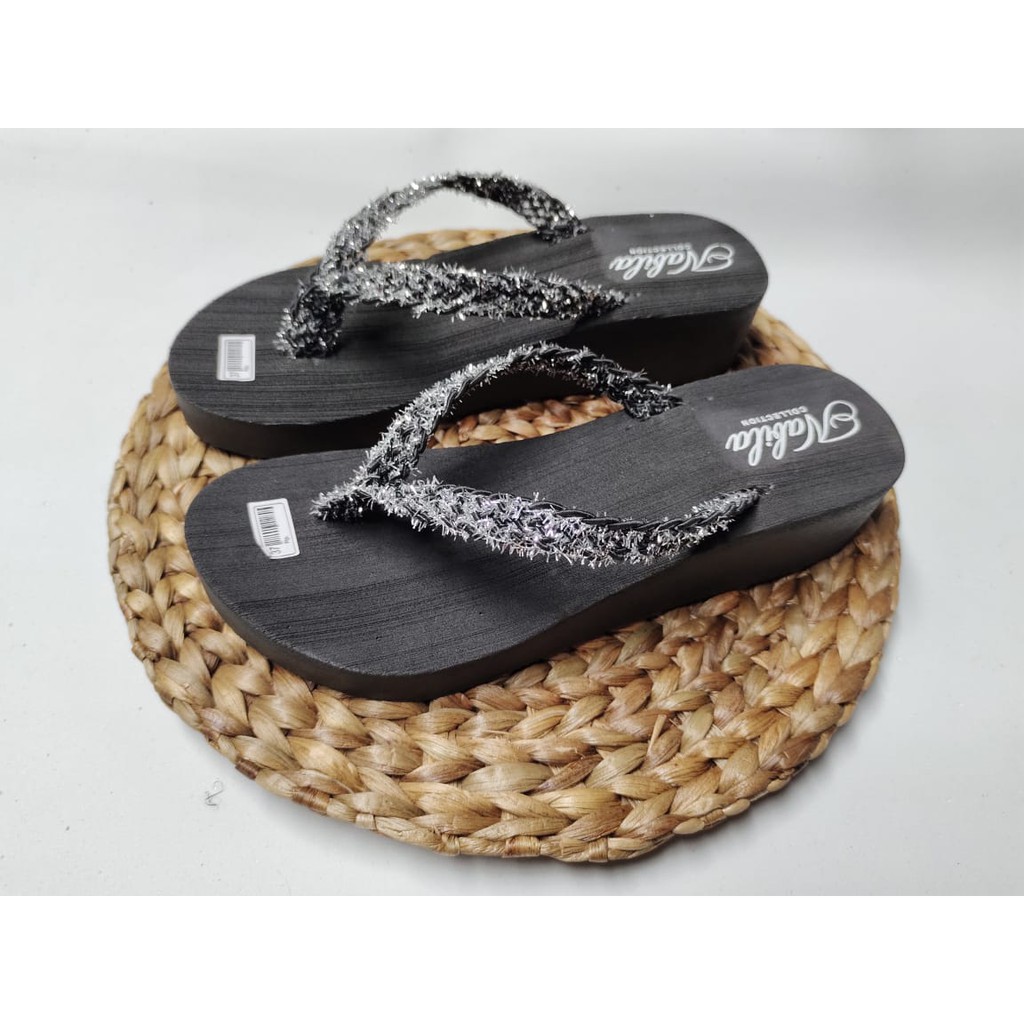 Wedges Sandal Jepit Slinger