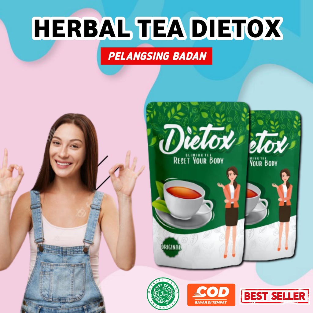 Dietox Pelangsing Tubuh Alami Menurunkan Berat Badan Ampuh Original Terlaris