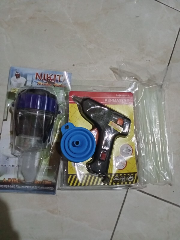 Kenmaster Km-ks15 Glue Gun 15watt Switch On Off - Lem Tembak
