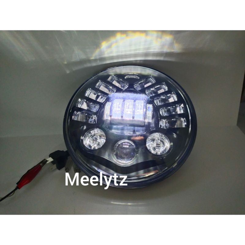 Lampu LED Daymaker predator 7 inch 19 mata LED waterproof