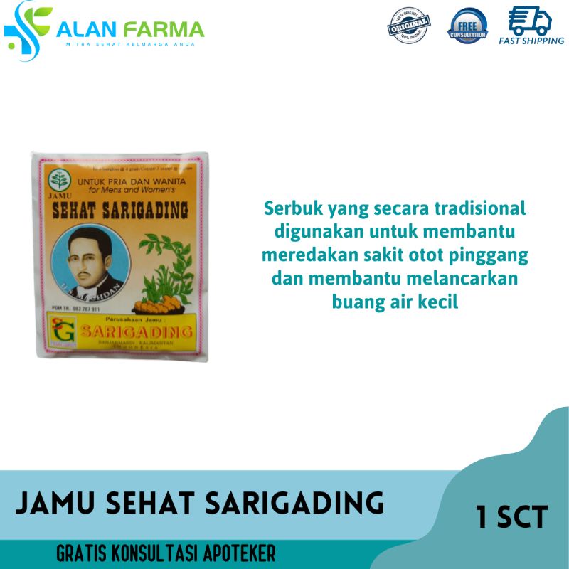 

JAMU SEHAT SARI GADING / SARIGADING SACHET