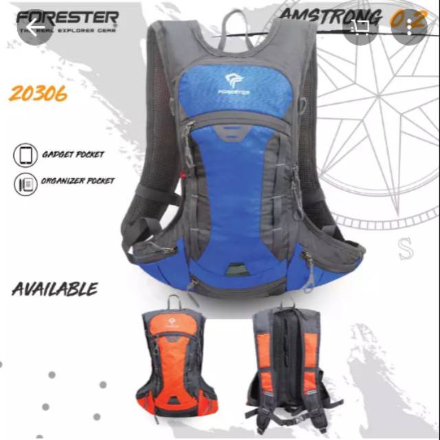  Tas  ransel sepeda  forester  Amstrong hydropack Shopee 