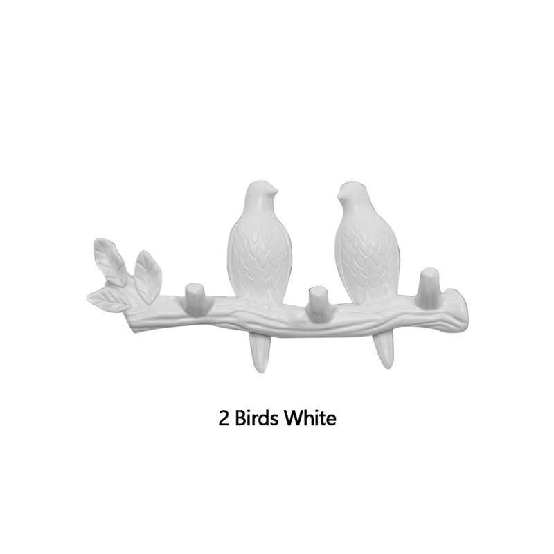 TK Creative Bird Shape Wall Hooks ABS Towel Hooks Living Room Hanger Towel Key Hat Handbag Holder Home Decoration