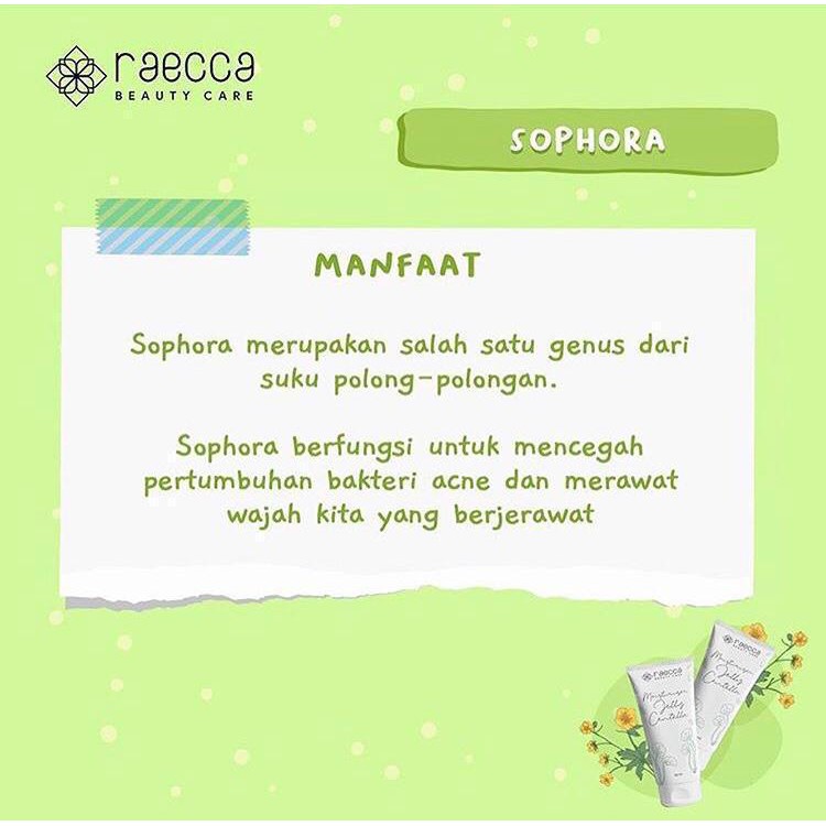 BPOM-[BELI 1 GRATIS 1 MASKER] Moisturizer Jelly Centella by Raecca 15ml