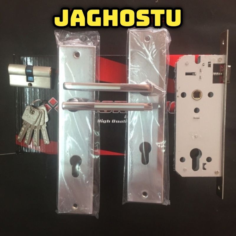 Handle Kunci Pintu Besar MORENNO | Putih Gagang Minimalis