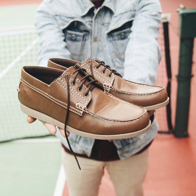 Fortune Brown / Sepatu Formal Pria / Sepatu Pria Murah / Sepatu Kerja Pria