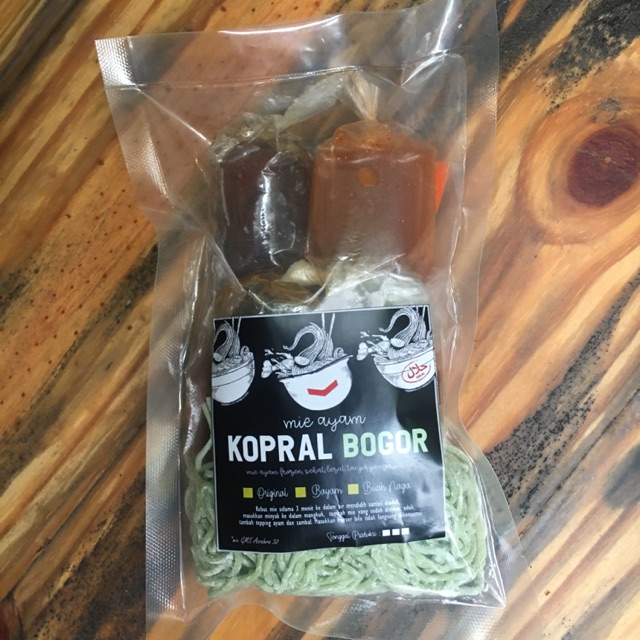 

Mie ayam kopral bogor bayam