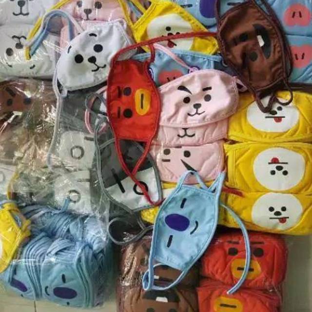 MASKER BTS BT21 KPOP