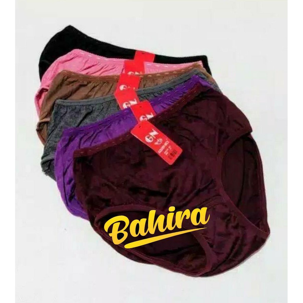 BAHIRA CD CELANA DALAM GOLDEN NICK ORIGINAL WARNA GELAP DAN TERANG CD GN