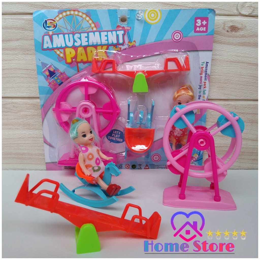 Mainan Anak Cewek Taman Bermain Mainan Koleksi Anak Mainan Set Anak