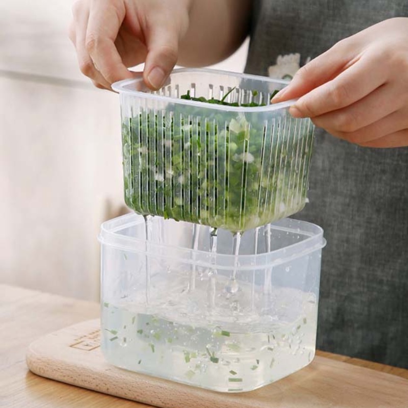 Kotak Penyimpanan Sayuran Bebas Bpa