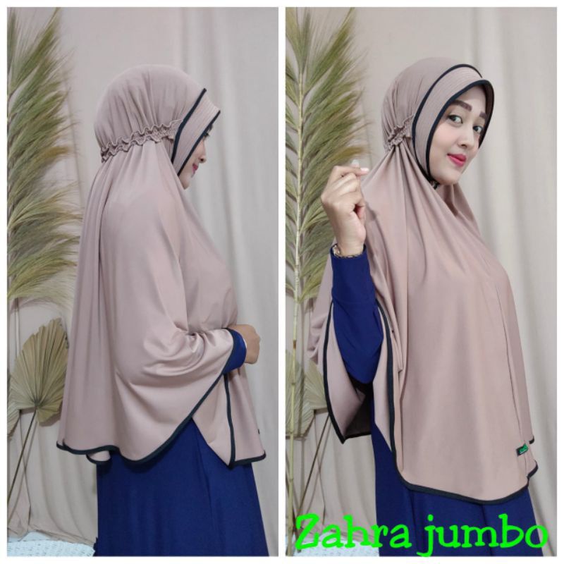 Hijab Instan Jumbo Kerut