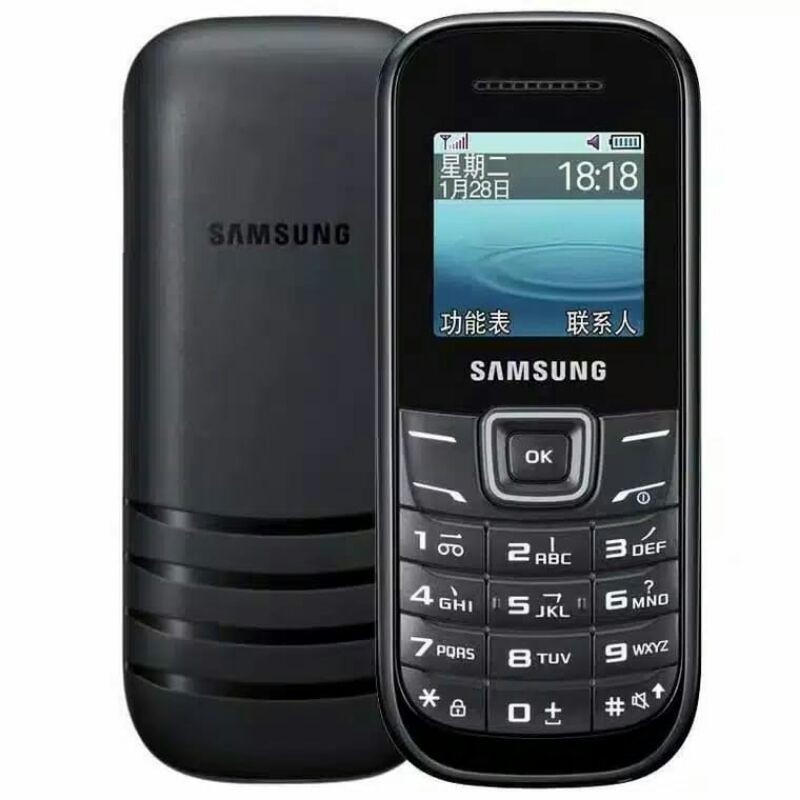 COD Hp Jadul Samsung GSM GT E1205 Handphone Samsung GT E 1205 NEW BAHASA INDONESIA-1