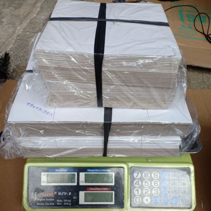 Dus Nasi 15x15 cm 1 ikat(200 pcs)/Box Nasi