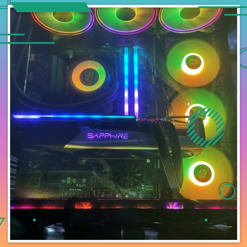 gpu vga amd saphire radeon rx 5700xt 5700 xt 8gb gddr6 second bekas  k androids 