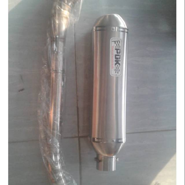 Knalpot pdk kapsul leher C LAS CACINGbuat CB GL MGPRO VIXION  FU DLL
