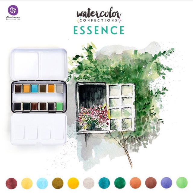 

Art Philosophy / Prima Marketing Watercolor - Essence