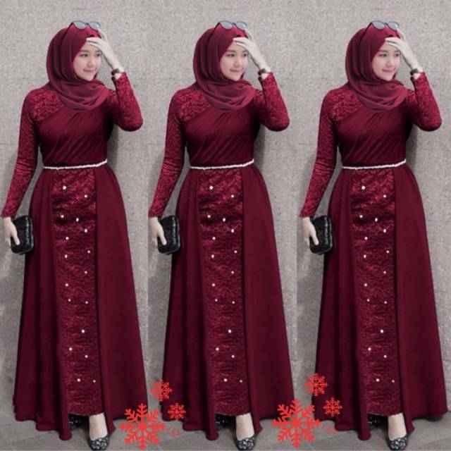 XC - Maxi Dress Lakshana / Maxi Lovisa / Dress Maxi Lovisa Not Couple / Baju Lebaran Hits