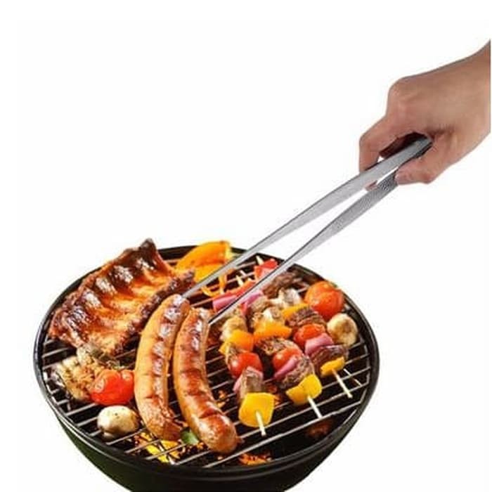 Long Kitchen Grill Tweezer - Jepitan Barbeque