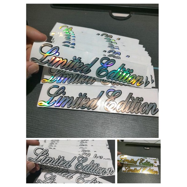 

STICKER CUTTING LIMITED EDITION STIKER CUTTING