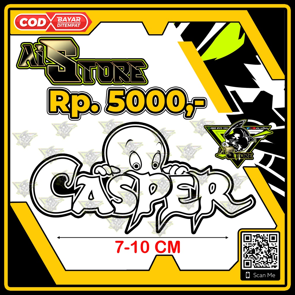 Stiker Casper