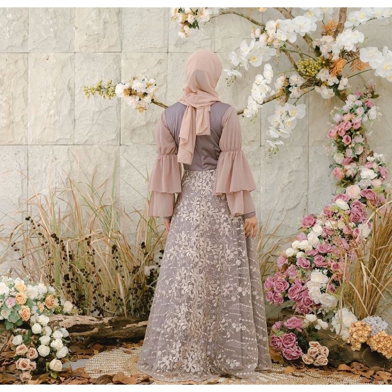 Larisa dress - gamis open PO