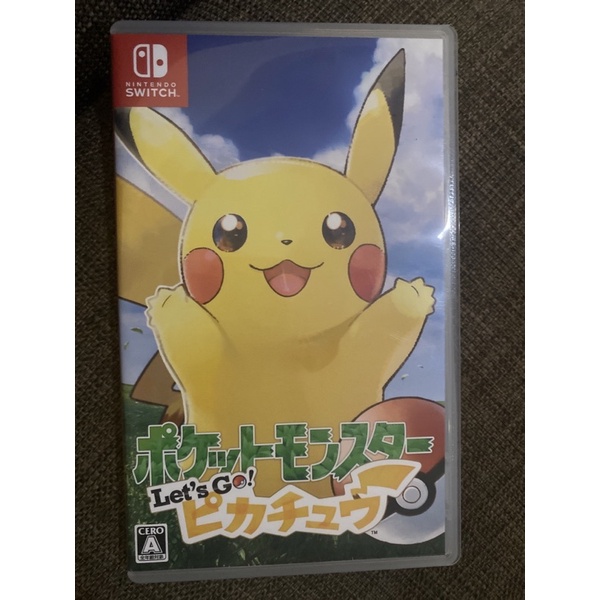pokemon let's go pikachu nintendo switch game