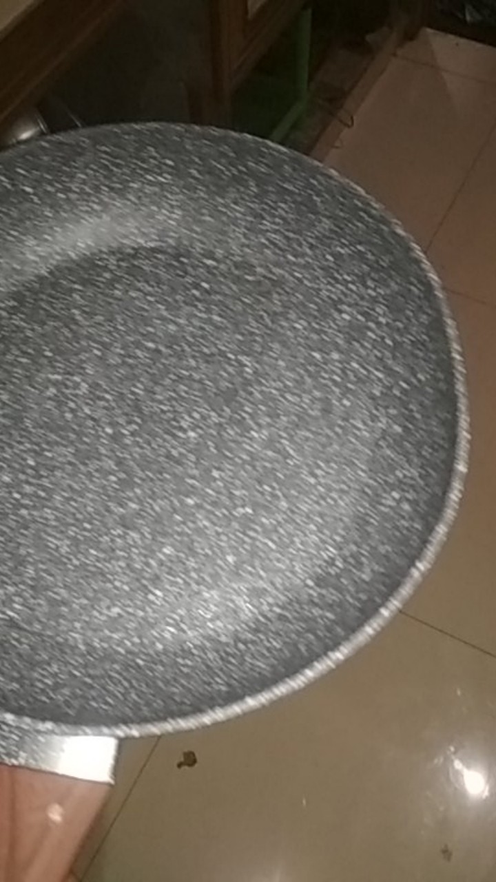 Cypruz Fp-0634 Fry Pan Marble Induksi 28cm - Anti Lengket Tanpa Minyak