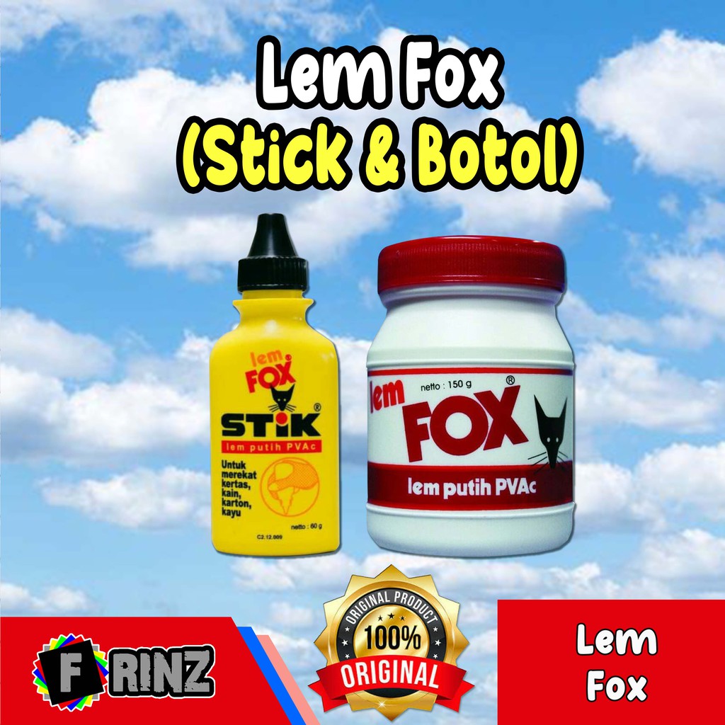 

ATK ~ Lem Fox 60 gr / 150 gr