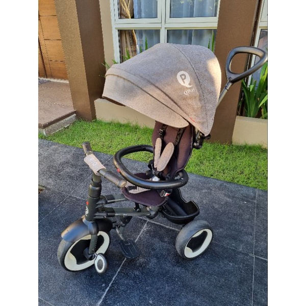 Qplay Rito Trike Sepeda Lipat Anak 3 in 1 - Abu Abu