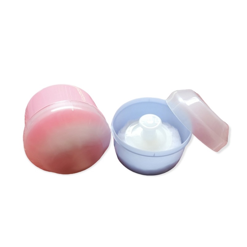 ANTI PECAH tempat bedak bayi tabur free puff perlengkapan bayi baru lahir