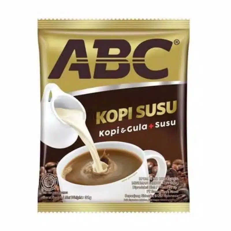 

ABC Kopi Susu 31 Gr - Sachet