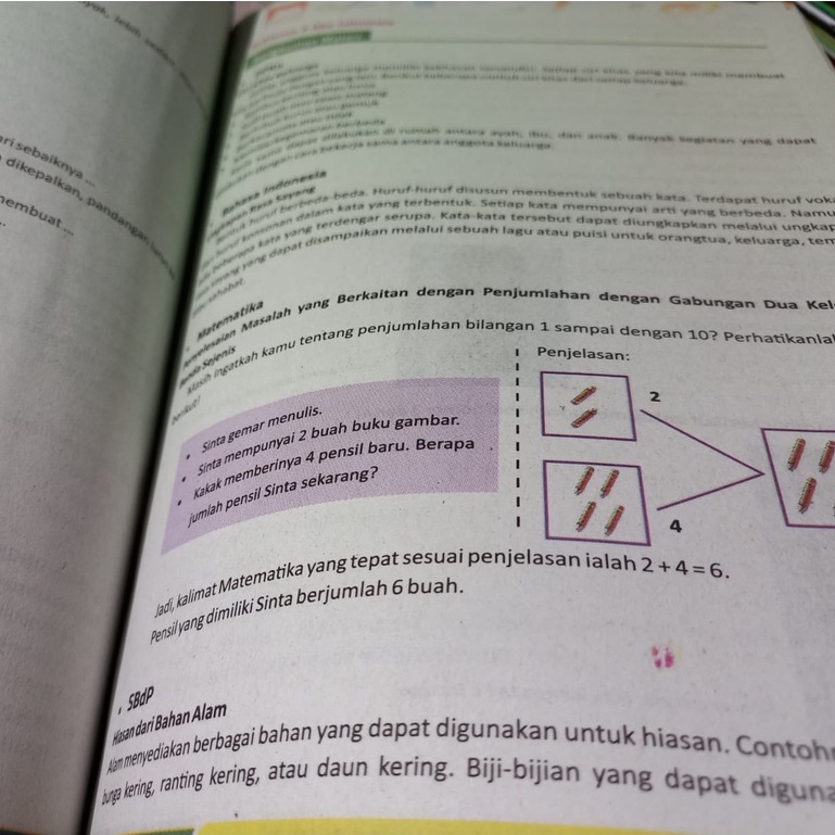 Kumpulan Soal Tematik SD/ MI Kelas 1-6 Semester 1 Semester 2 - LM