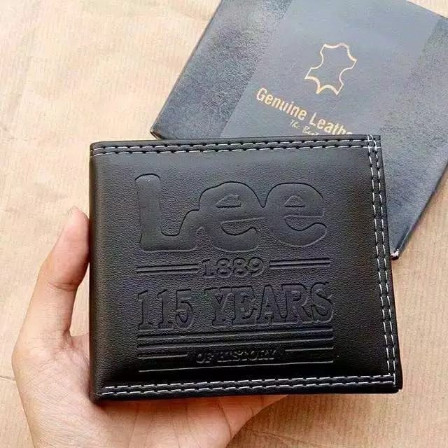 Dompet Lipat Pria Pria Import Full Hitam | Dompet Keren | Dompet 3/4