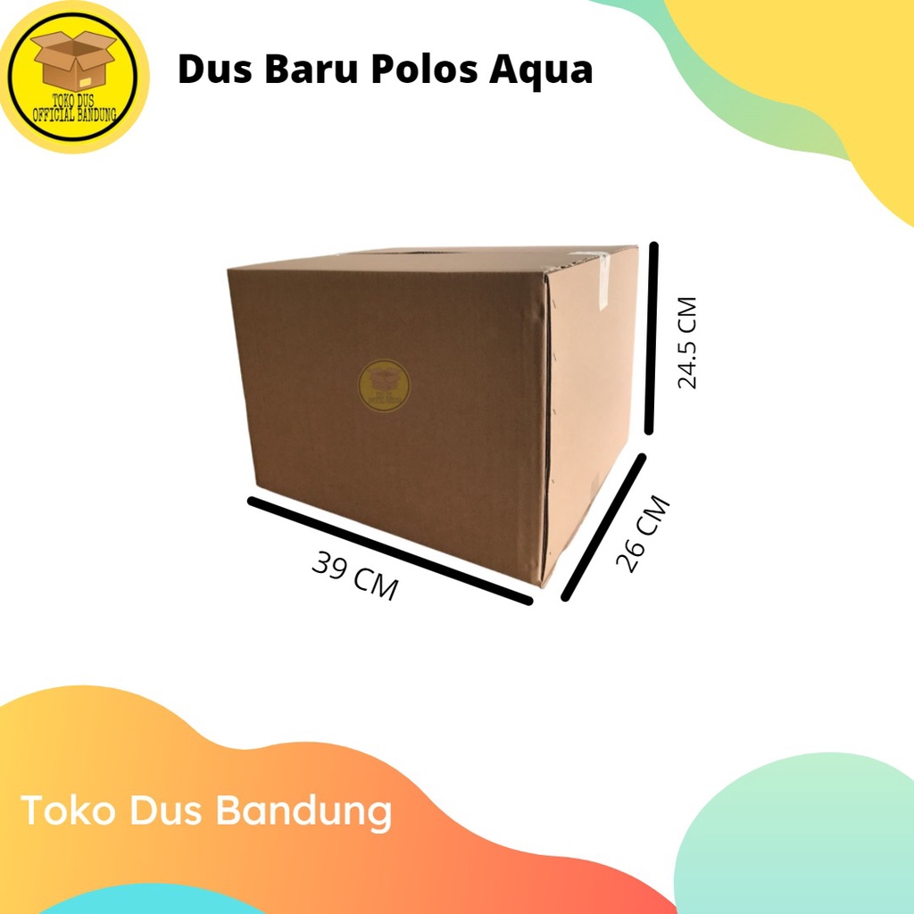 

( Min Order 5 Pcs) Dus Sembako Uk. 39 x 26 x 24.5 cm /Kardus ukuran Kecil/Dus Pindahan/Kardus Packing ISI 5 PCS