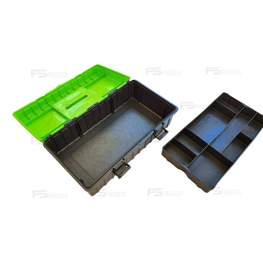 Toolbox Tool Kit Toolkit Kotak Alat Perkakas Box Perkakas Hijau