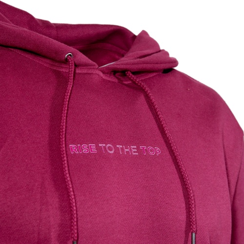 Hoodie SMBD Rise To The Top Maroon