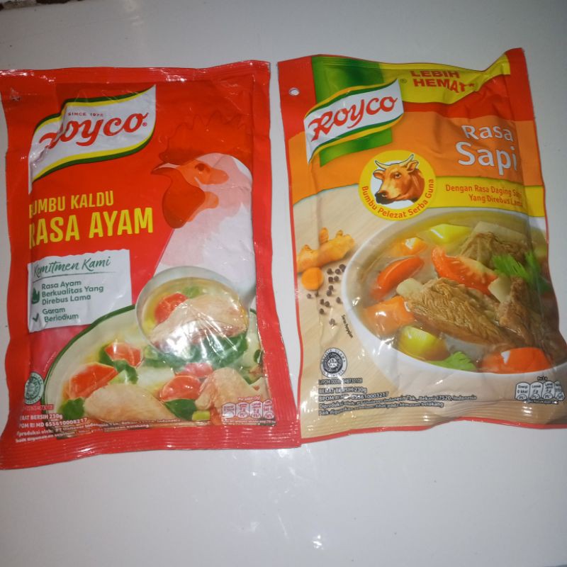 

Royco Ayam 220gr / Royco Sapi 220gr