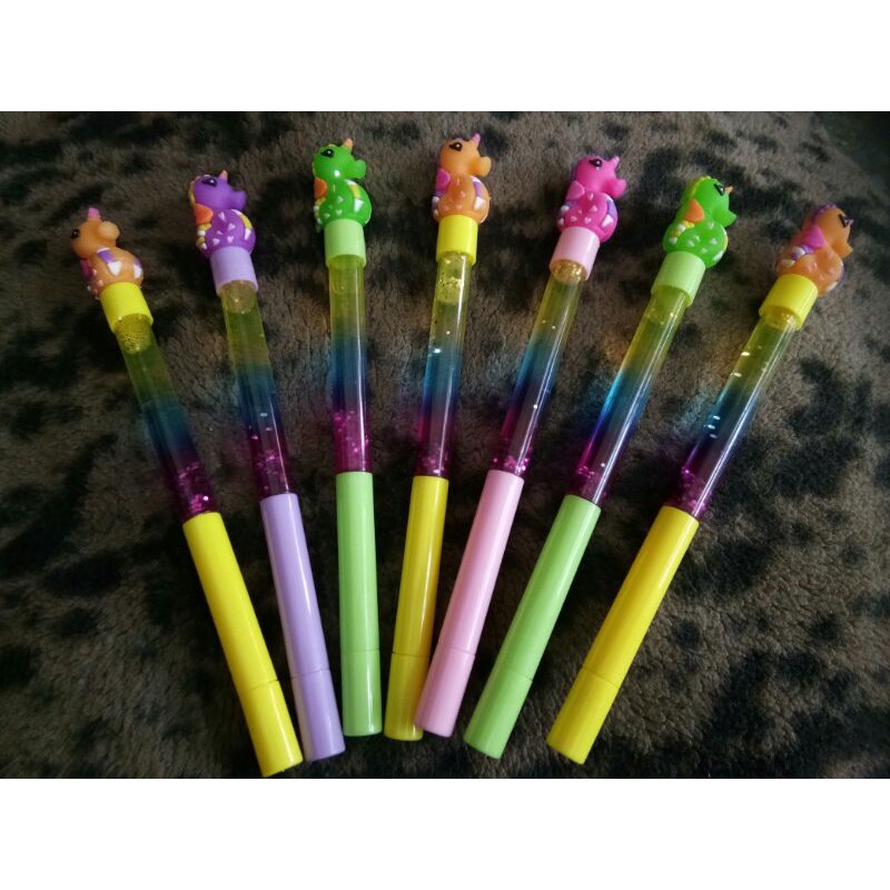 

pulpen karakter gliter kuda laut satuan