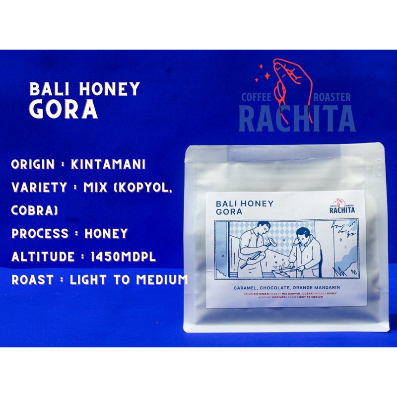 

kopi arabika bali Honey 200g_Bali honey Gora rachita coffee