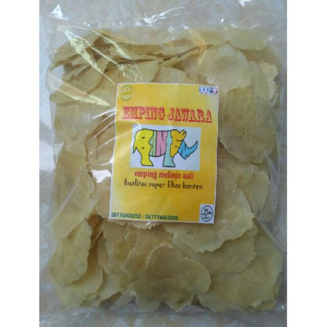 

Emping Melinjo Asli Super khas Banten 500gr