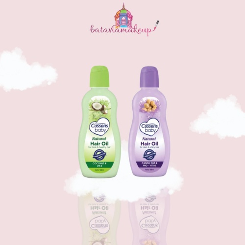 Cussons Baby Natural Hair Oil 100ML/Minyak Rambut