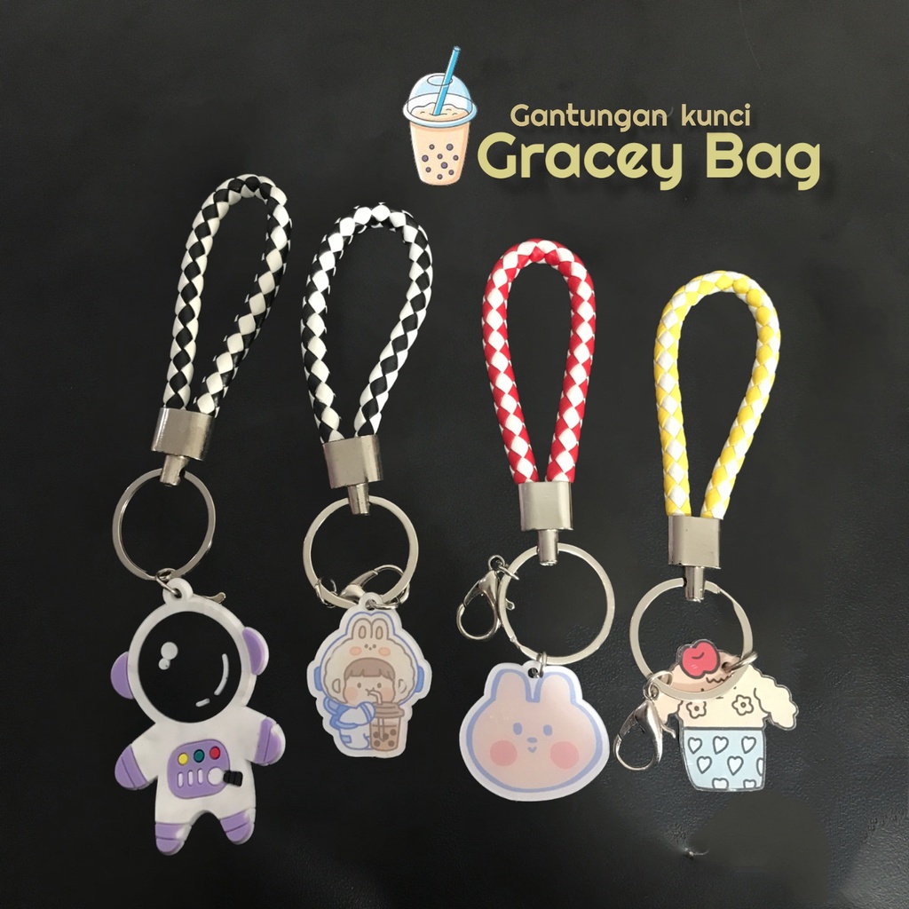 Gracey Bag Gantungan Kunci Lucu