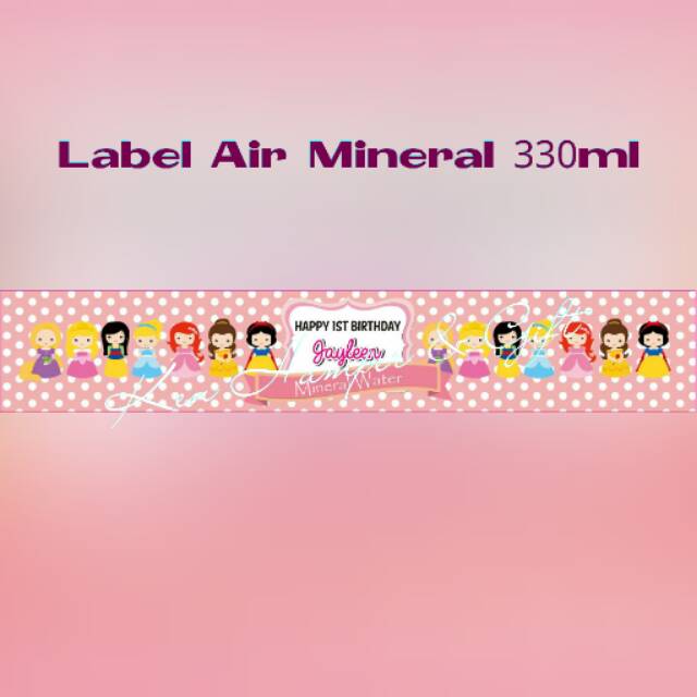 

Label Air Mineral 330ml
