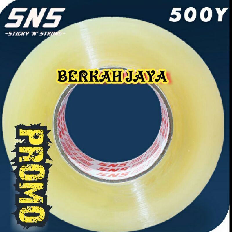 

LAKBAN 500 YARD 300METER BENING COKLAT SNS STICKY N STRONG KUALITAS DAIMARU