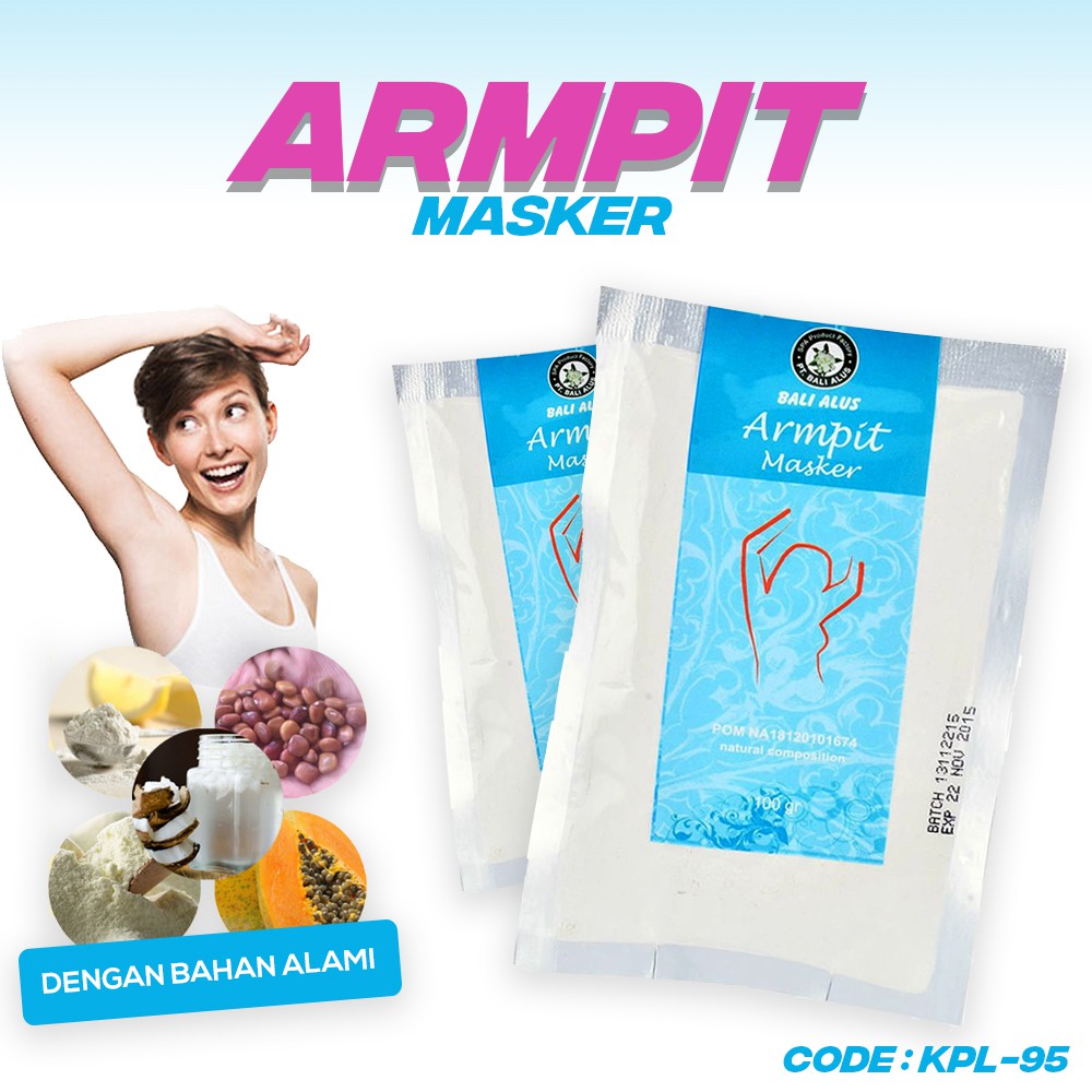 BALI ALUS MASKER ARMPIT LIGHTENING / MASKER PEMUTIH KETIAK 30gr - KPL-95