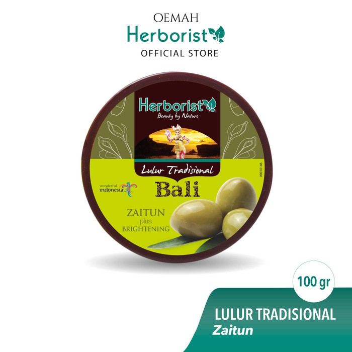 [KECIL] HERBORIST LULUR TRADISIONAL BALI - 100GR